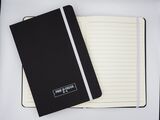 Notebook open and closed